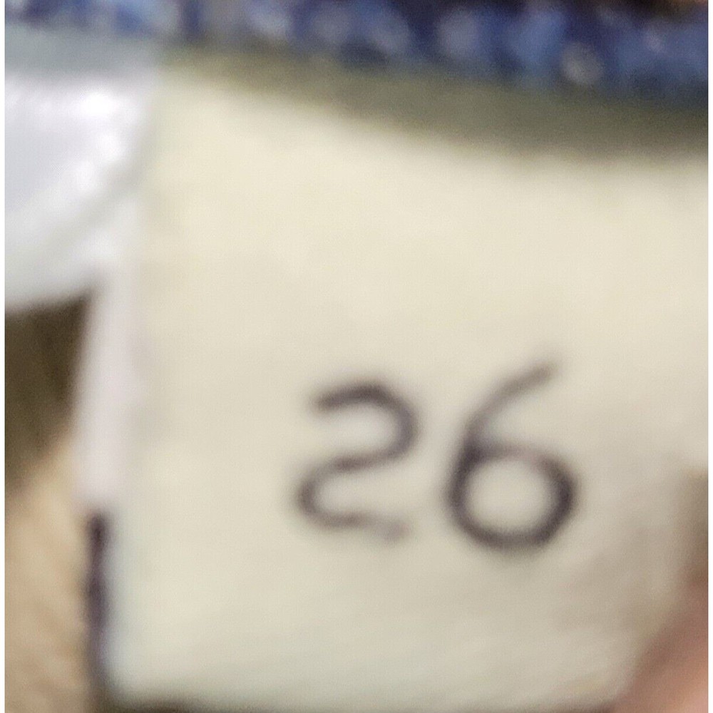 *SOLD**Rag & Bone Jeans 26 Womens Skinny Stretch Denim Med Blue Wash Raw - Picture 11 of 11